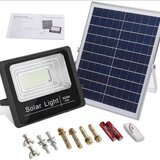 Proiector LED cu panou solar si telecomanda IP66 400w